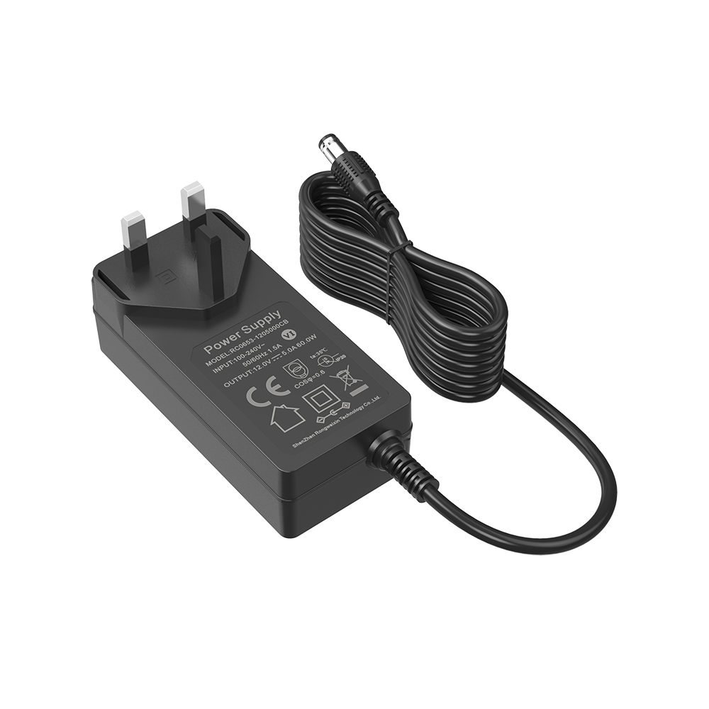 65W 24V 2.5A US Plug Wall Mount Power Adapters